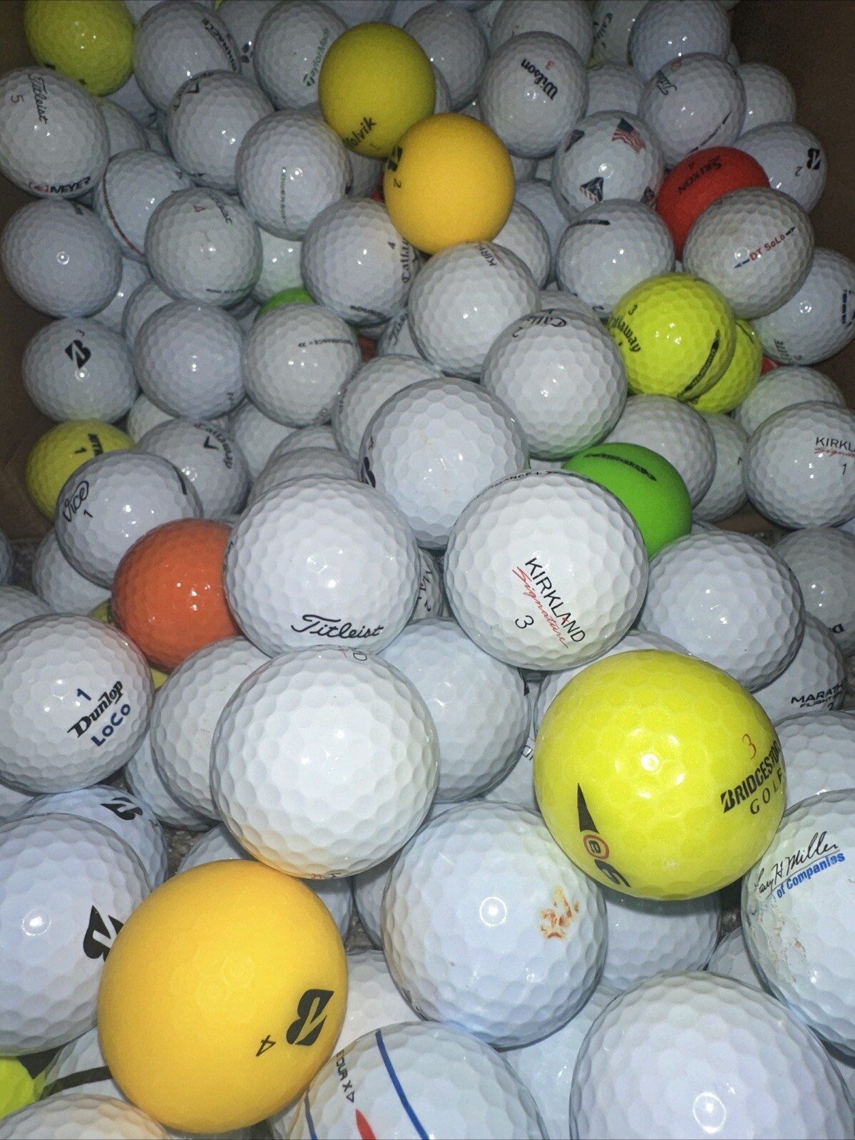 Hit A Way 108 Miscellaneous Practice Range Shag Golf Balls