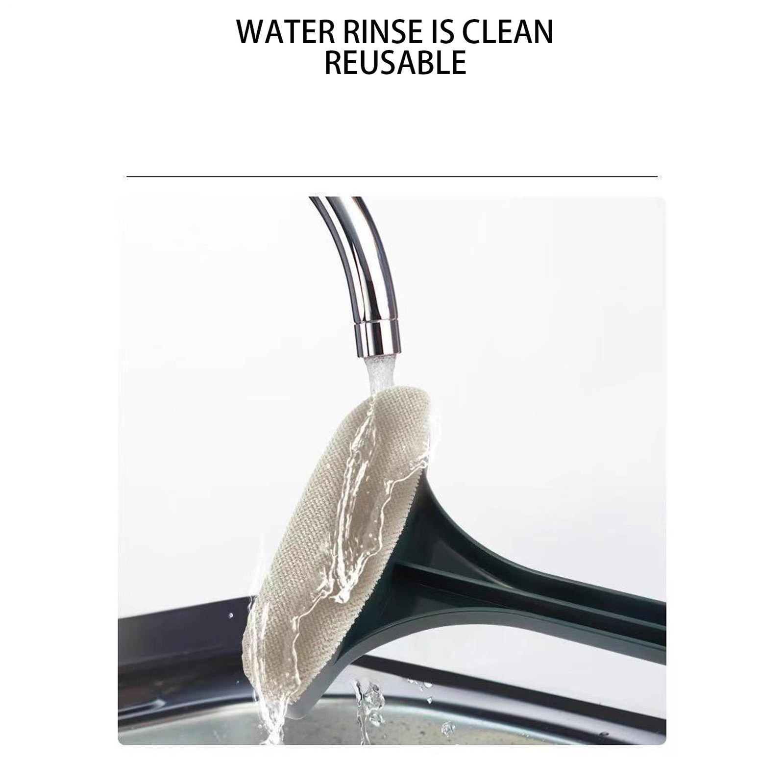 Multifunctional Glass Cleaner Screen Brush Double Sided Window Cleaning Tool