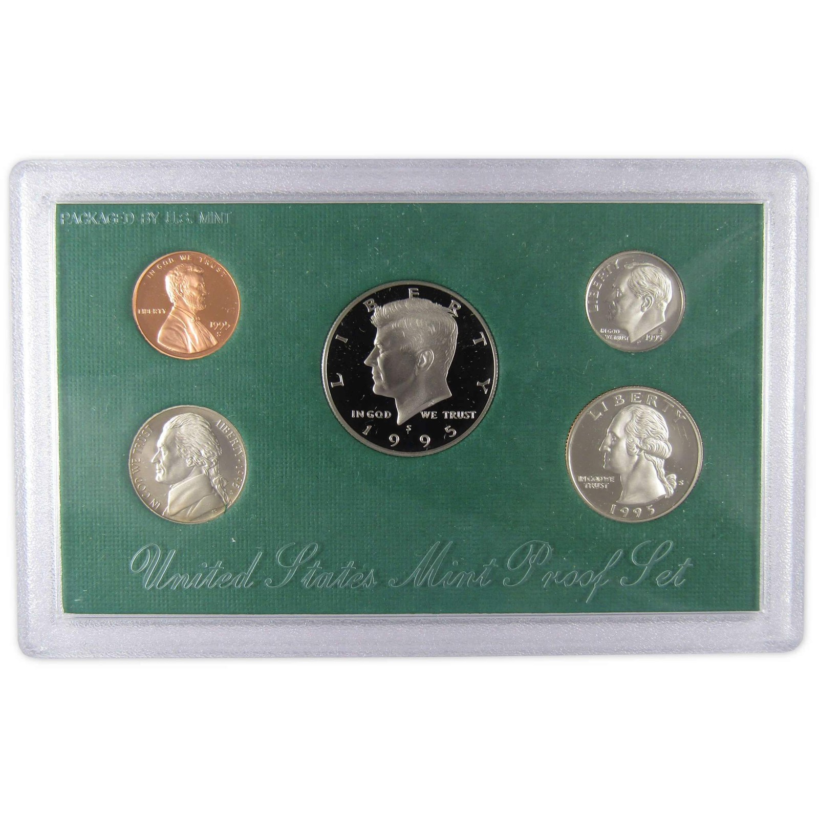 1995 Clad Proof Set U.S. Mint Original Government Packaging OGP COA