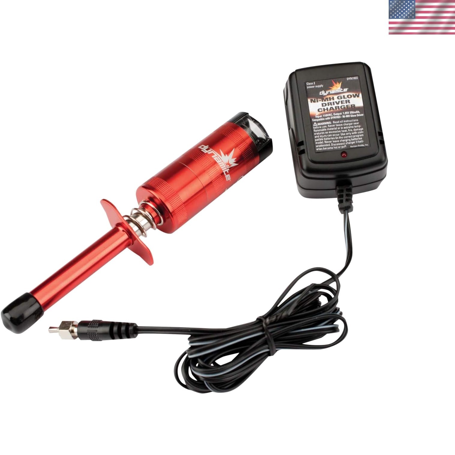 Metered Glow Driver with 2600mAhNi-MH & Charger Glow Plugs