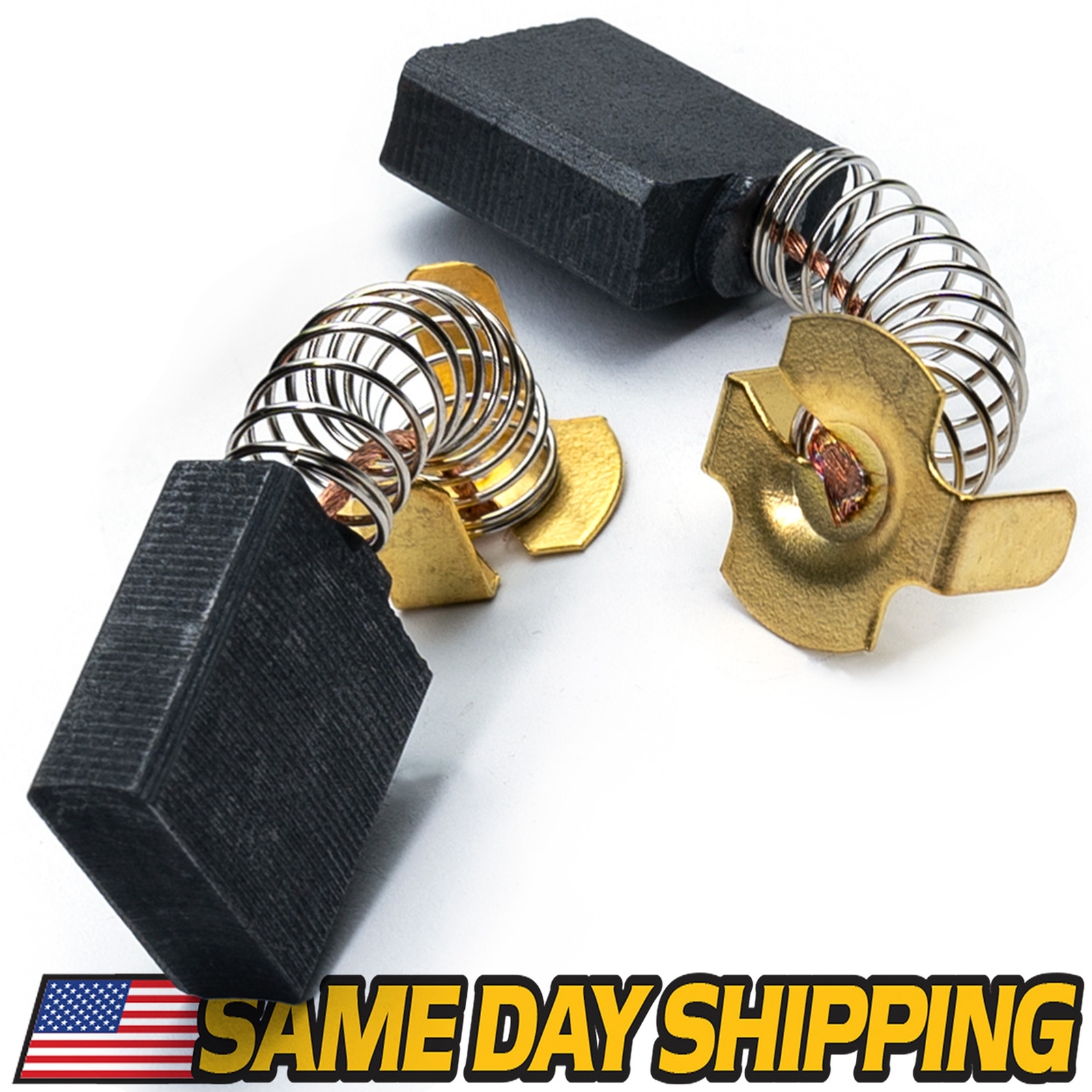 (2 Pack) Brush Set for DeWalt DWS779 DWS782 Motor Brushes 614367-00