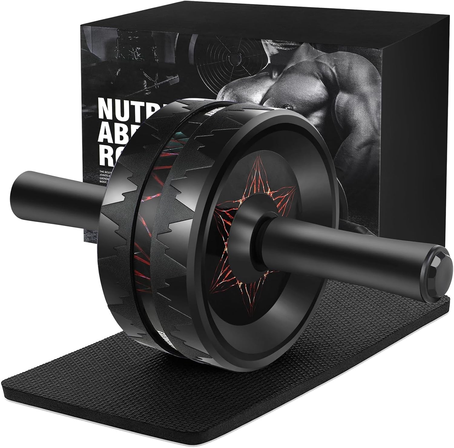 AB Wheel Pro Rodillo De Ejercicio Para Abdominales Y Brazos Rueda Abdominal NEW