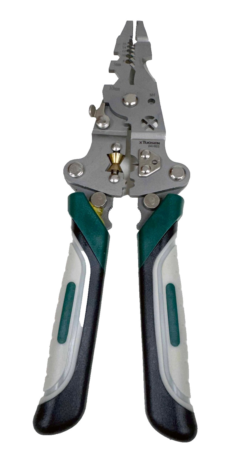 New 21-in-1 Foldable Wire Stripper,Multi-function Wire Stripping Cable-Cutter