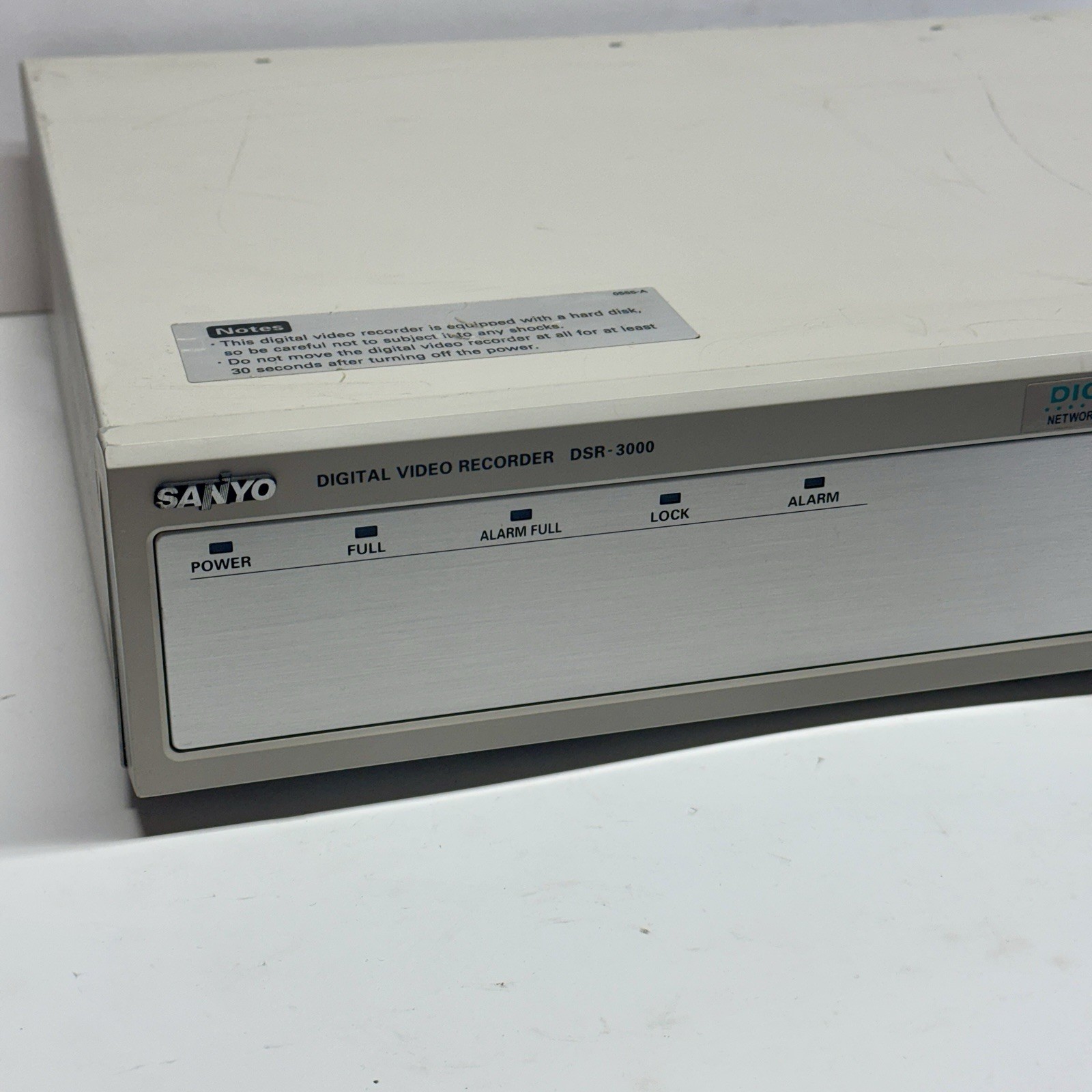 SANYO Digital Video Recorder DVR Model DSR-3000