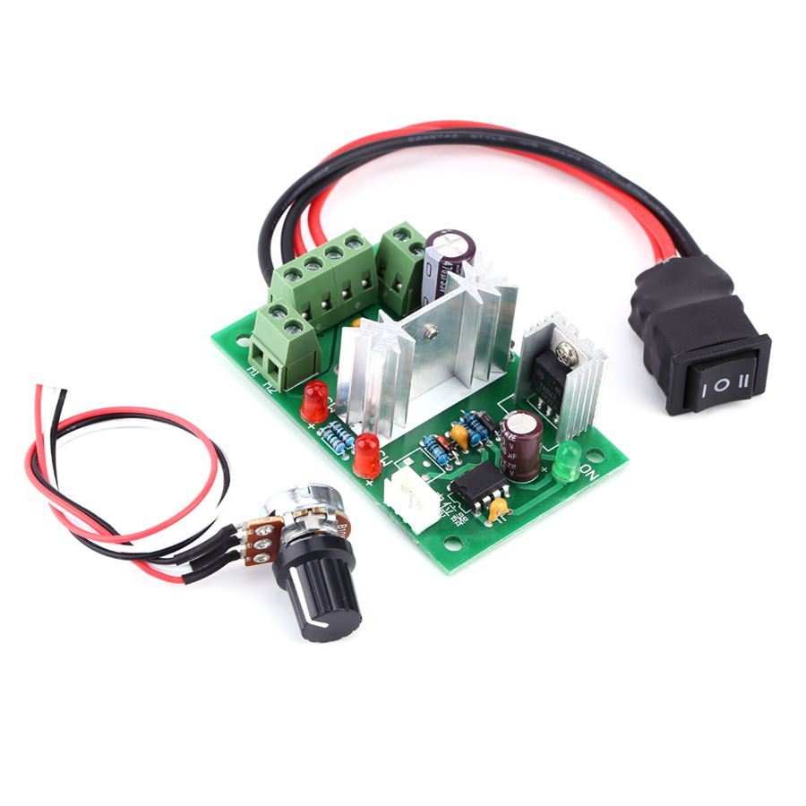 DC 6-30V Motor Speed Controller Reversible PWM Control Forward Reverse Switch