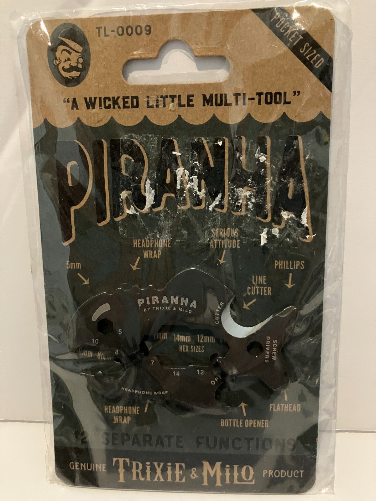 Trixie & Milo Piranha Multi-Tool TOOL-PIRHA