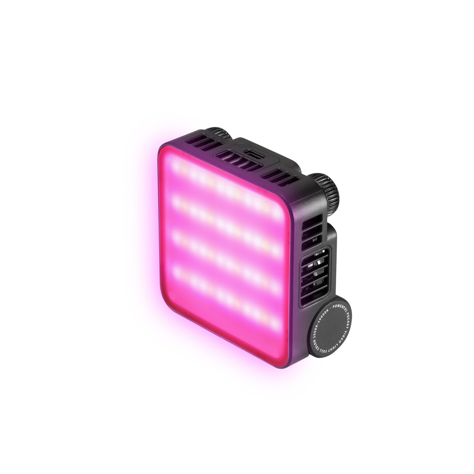 CINEPEER CM15 15W RGB Video Light Selfie Light 360° Full Color Light with Col...