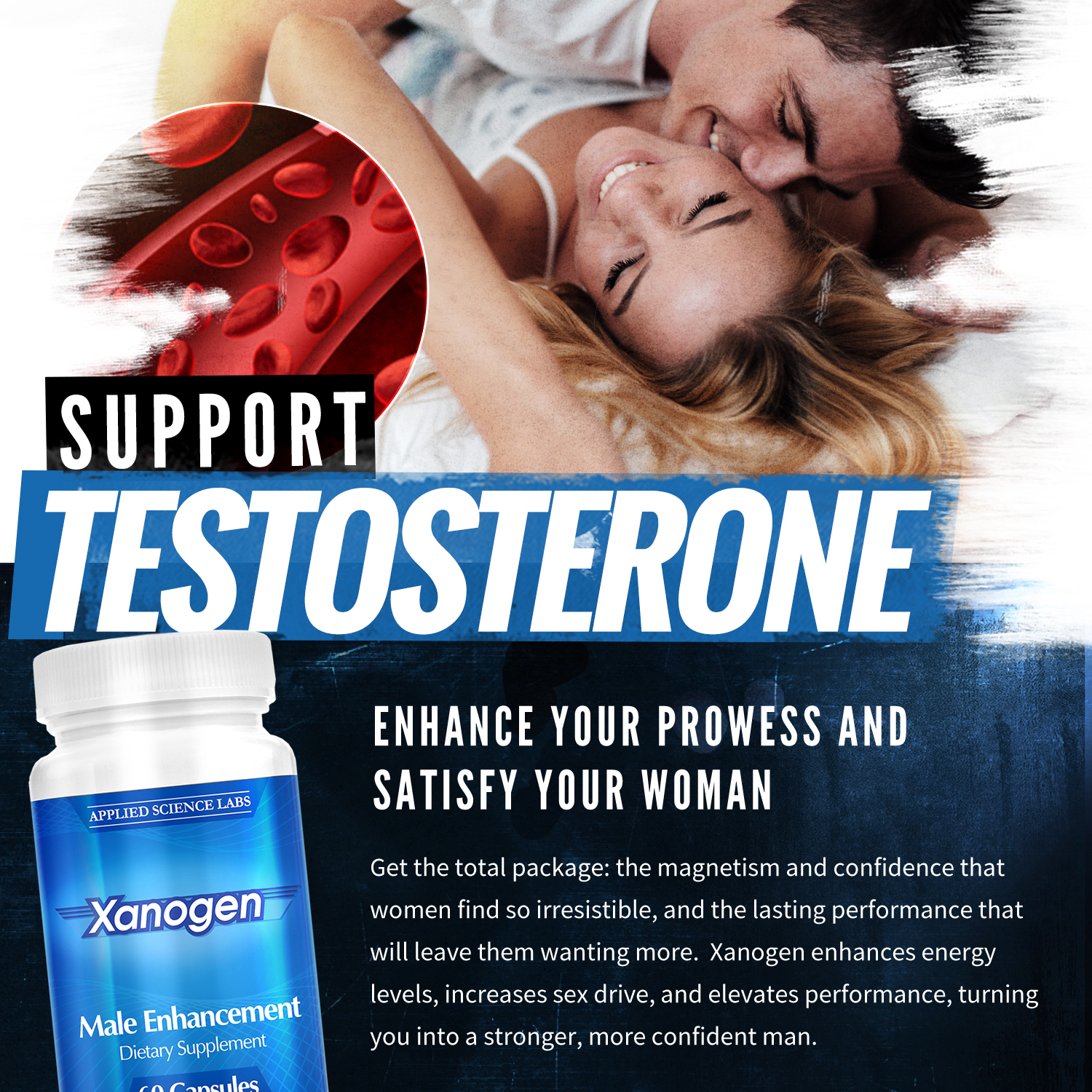 MEGA SALE !!! Xanogen (60 Capsule Bottle) - 3 Pack