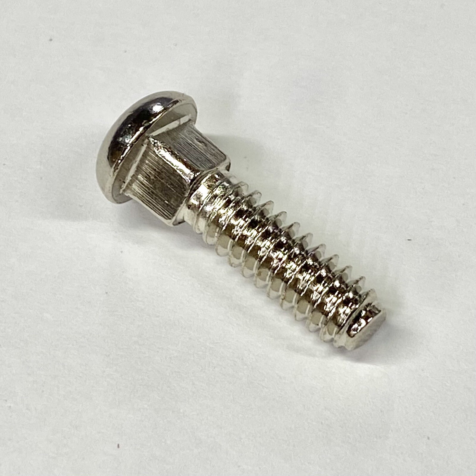 12 Piano Capstan Screws, 13/16", Smooth Head, Square Shoulder #10-24 thread