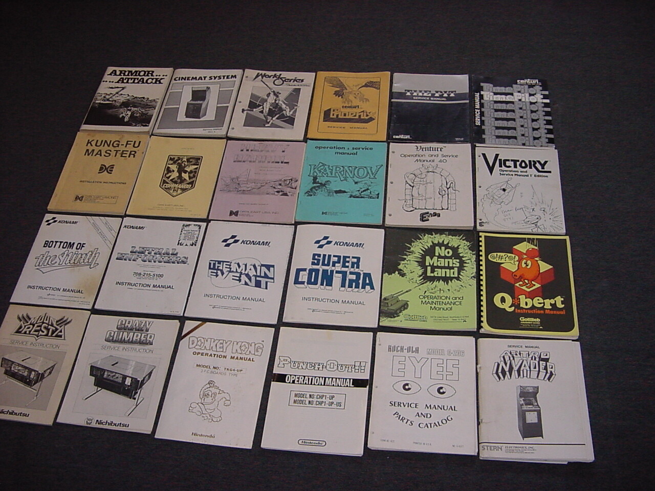 Video Game Miscellaneous Operating Manuals Okay Condition, You Choose Which One