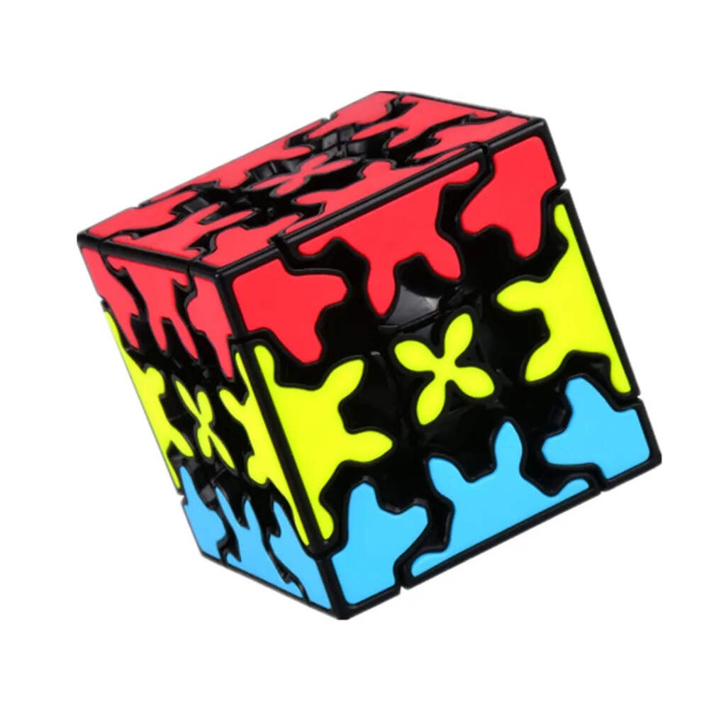 3x3x3 Gear Cube Pyramid Cylinder Sphere Speed Magic Cube Educational Toy Gift