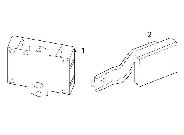 Genuine Nissan Warning Buzzer 25640-5BC0B