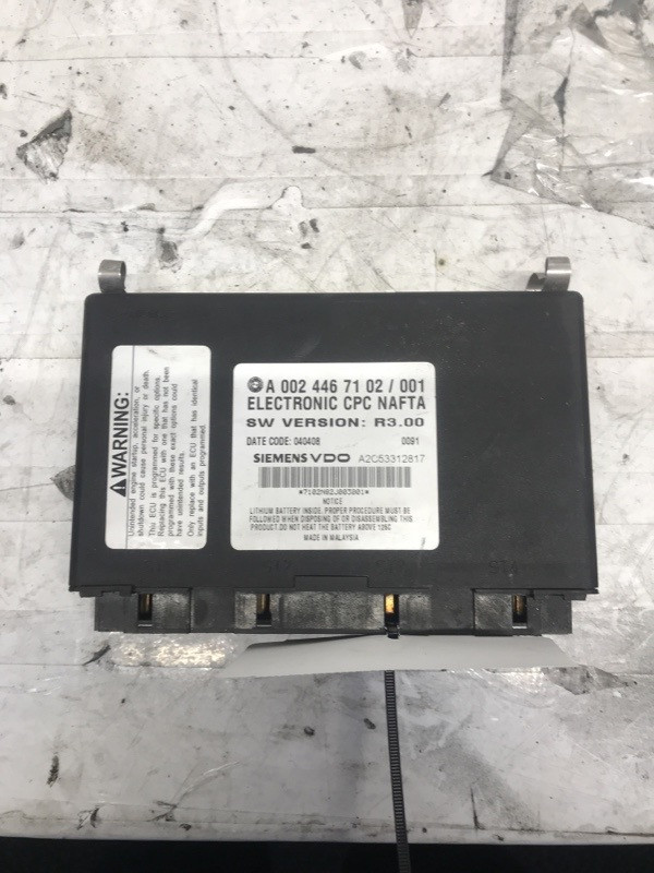 2009 Common Powertrain Control Module A0024467102 for Mercedes OM926 (586-10378)
