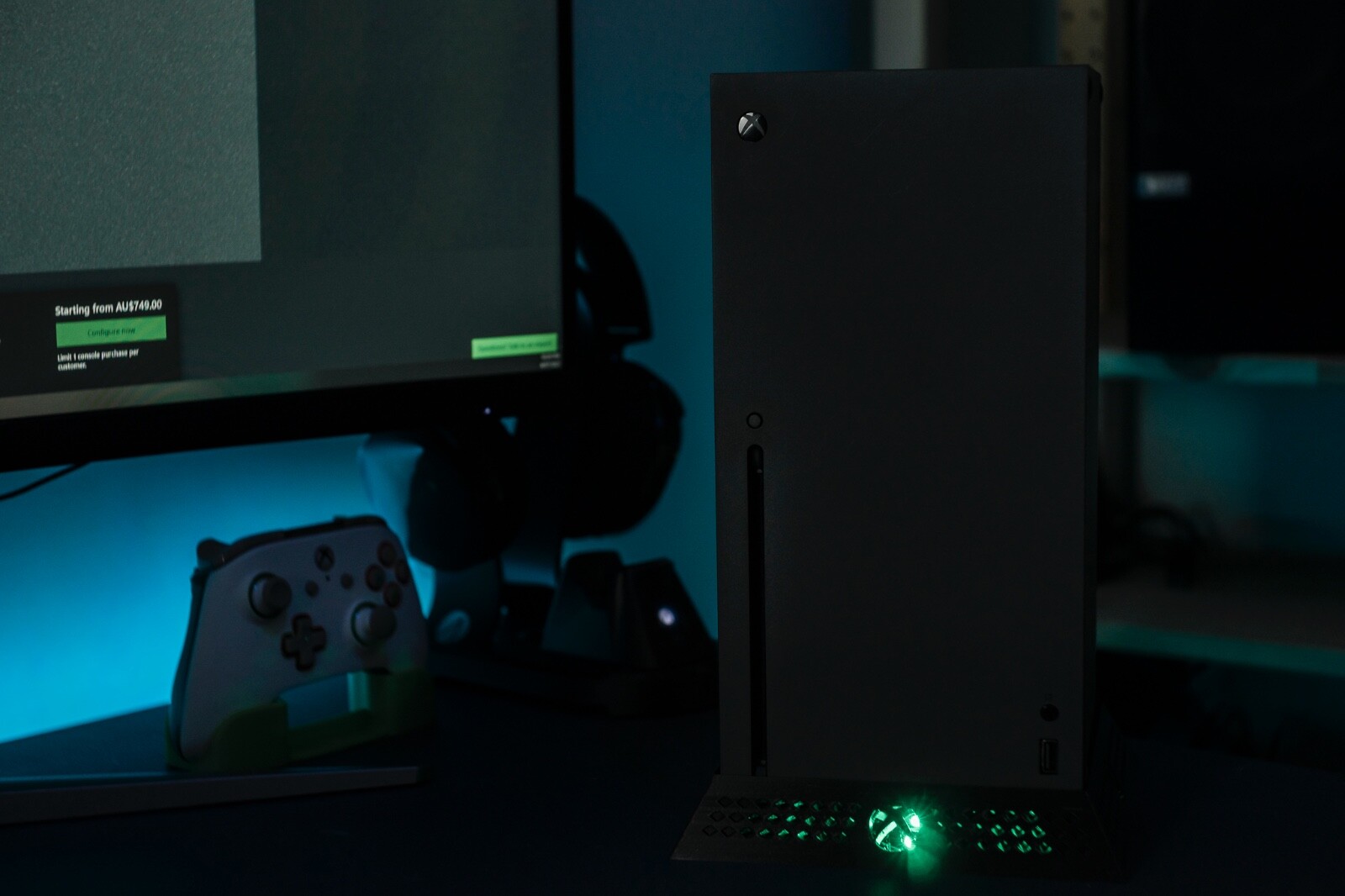 Microsoft Xbox Series X/S Square Display Stand, Cooling Stand, Better Airflow