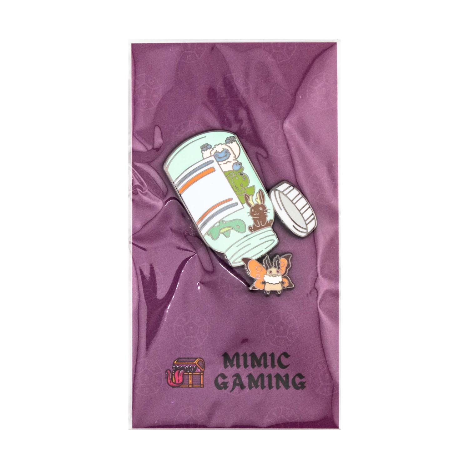 Mimic Gaming Pins Cryptid Medicine Pin New