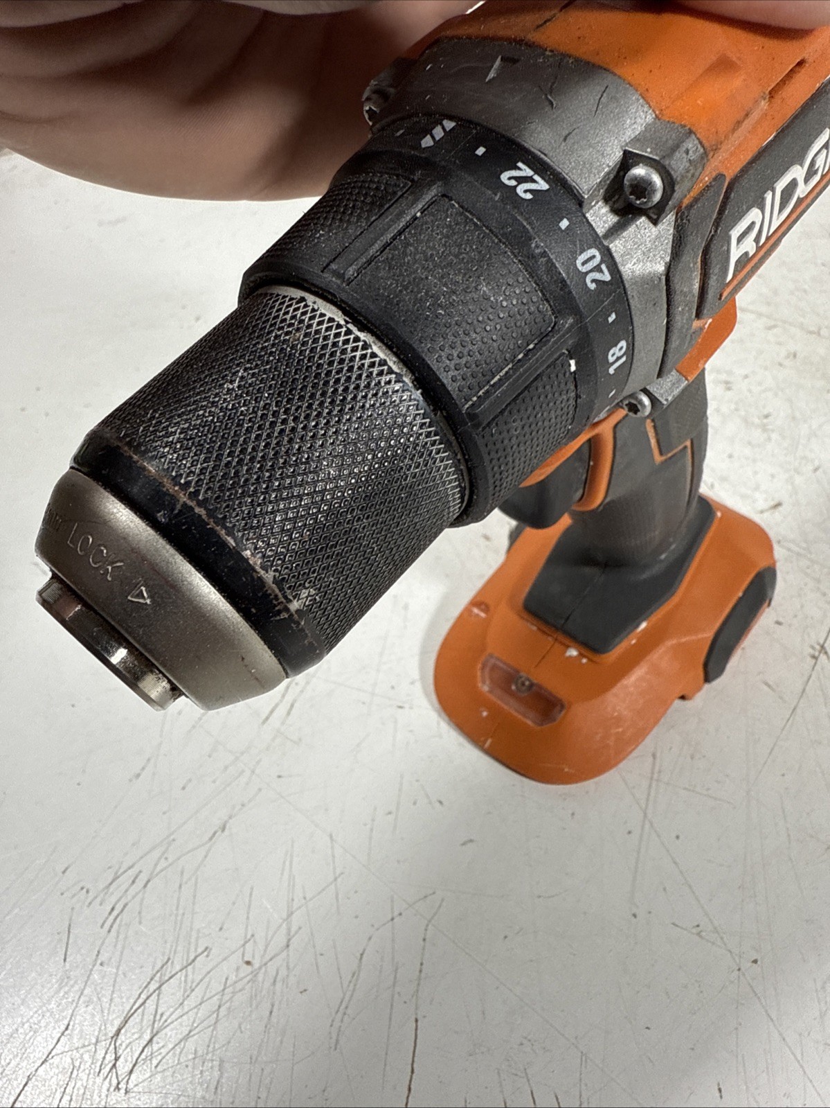 RIDGID R860010 1/2" 18V 18Volt Drill/Driver Bare Tool Dirty