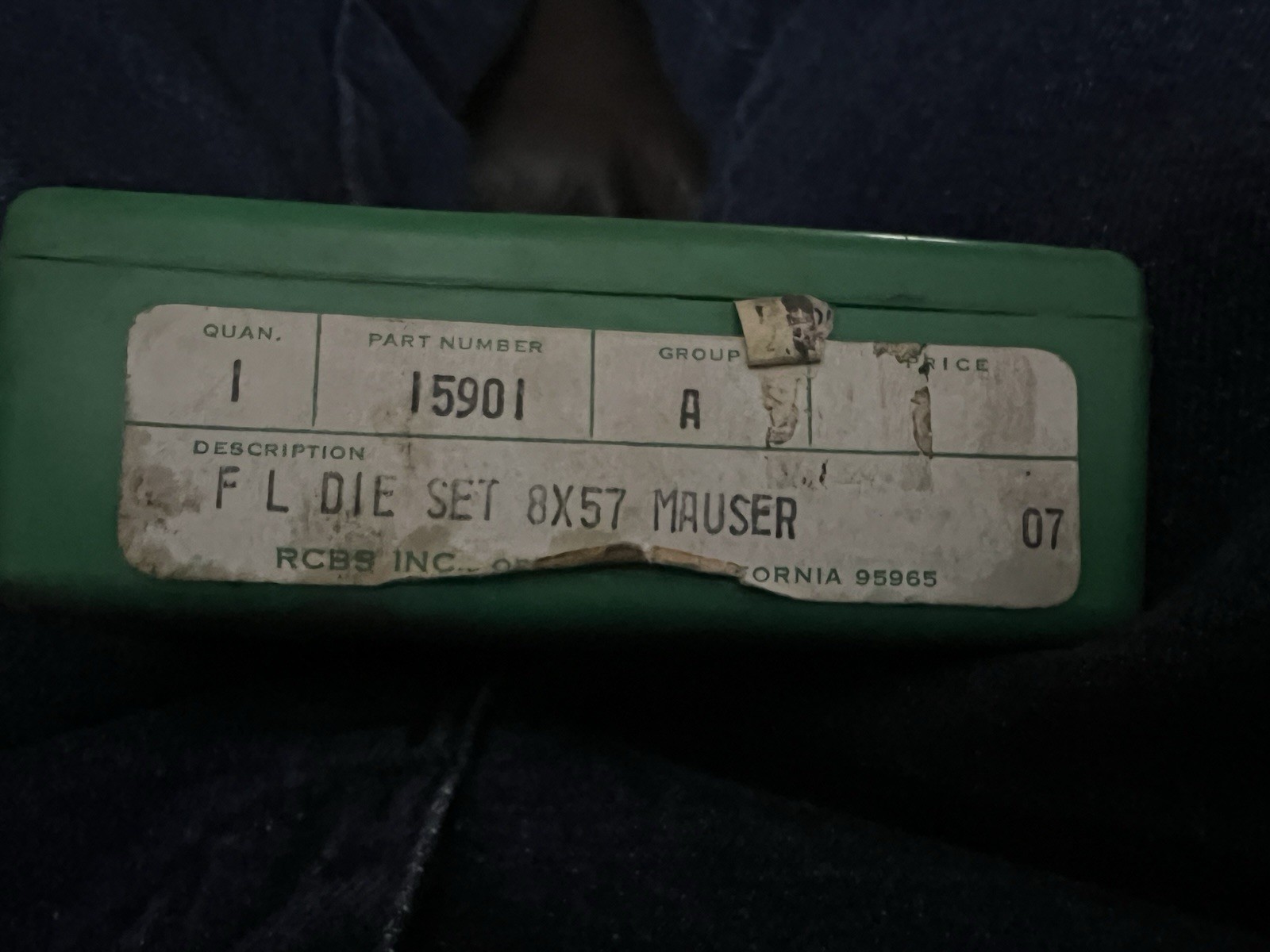 RCBS Full Length Die Set for 8X57mm Mauser