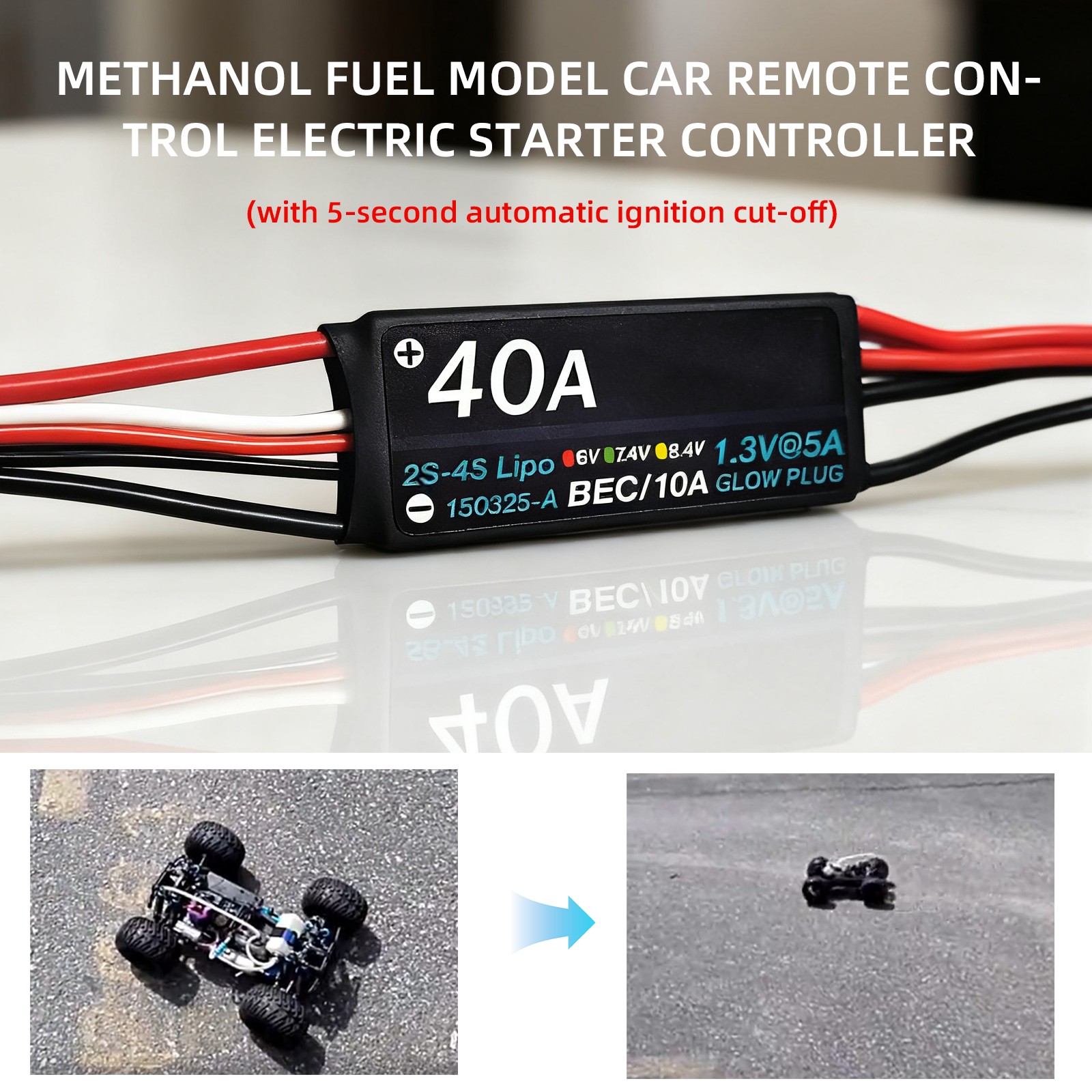 Remote start Electric Starter (E-start) 150325-A For Traxxas EZ-Start