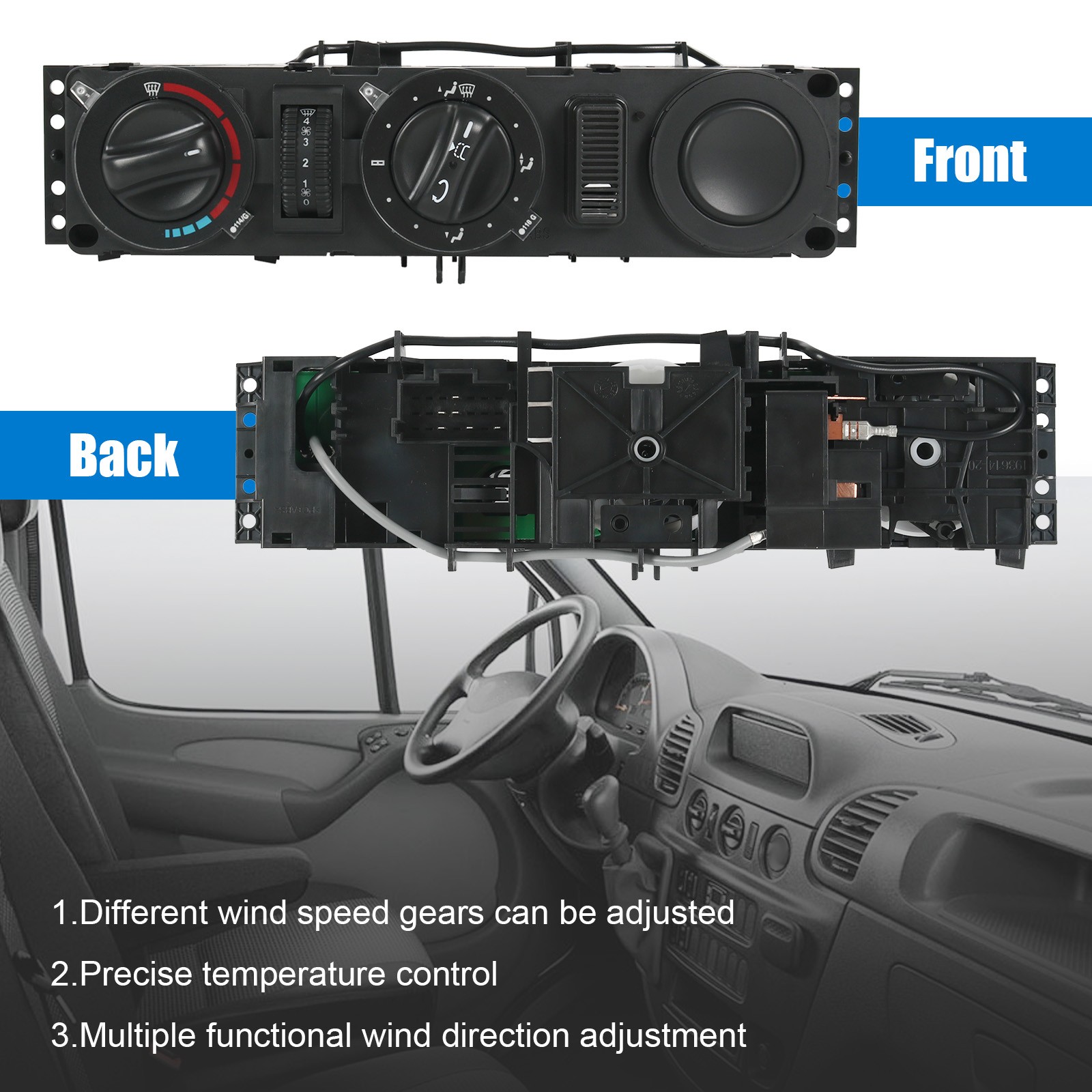 Heater Climate Switch Control For 03-06 Dodge Freightliner Sprinter 2500 3500