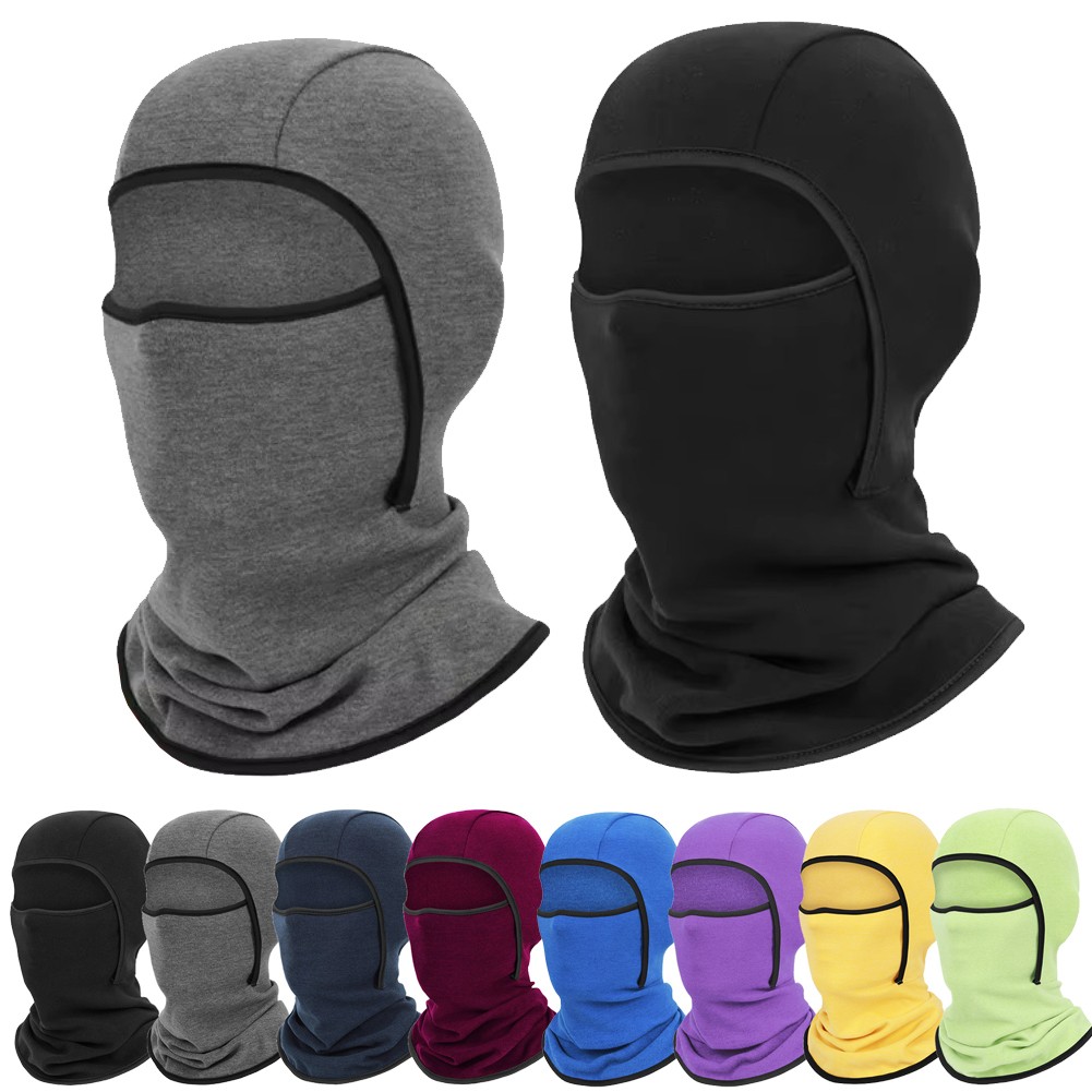 Winter Fleece Thermal Windproof Mask Balaclava Ski Full Face Mask for Men Women