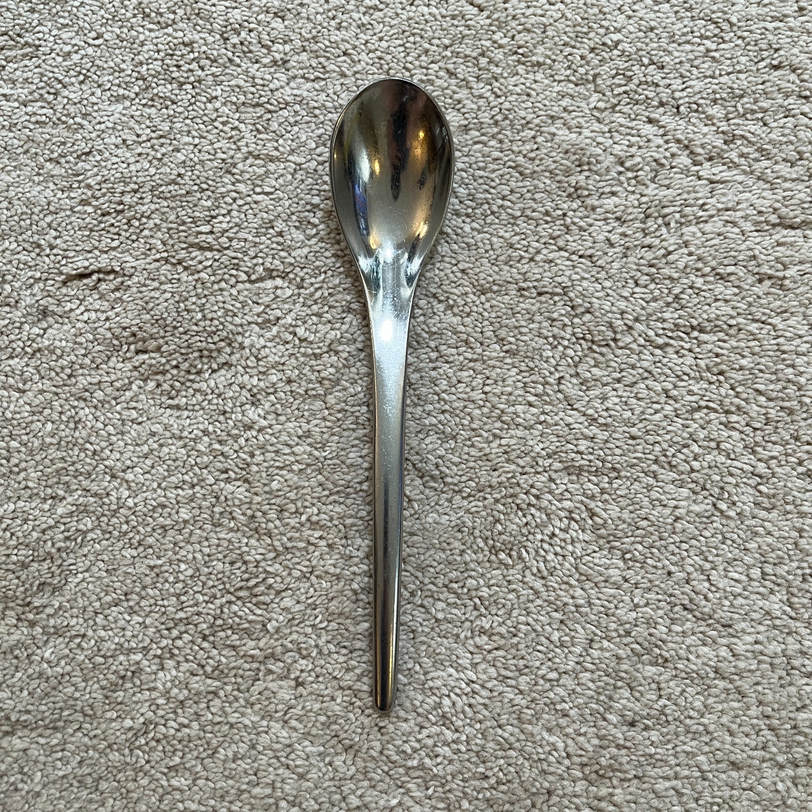 VTG Guy Degrenne Flatware France spoon 8 inch Modern 18/10 Jensen Style