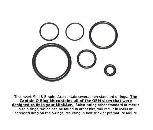 Captain O-Ring LLC Empire Axe 2 / Axe Pro - 5X Box Oring Rebuild Kit