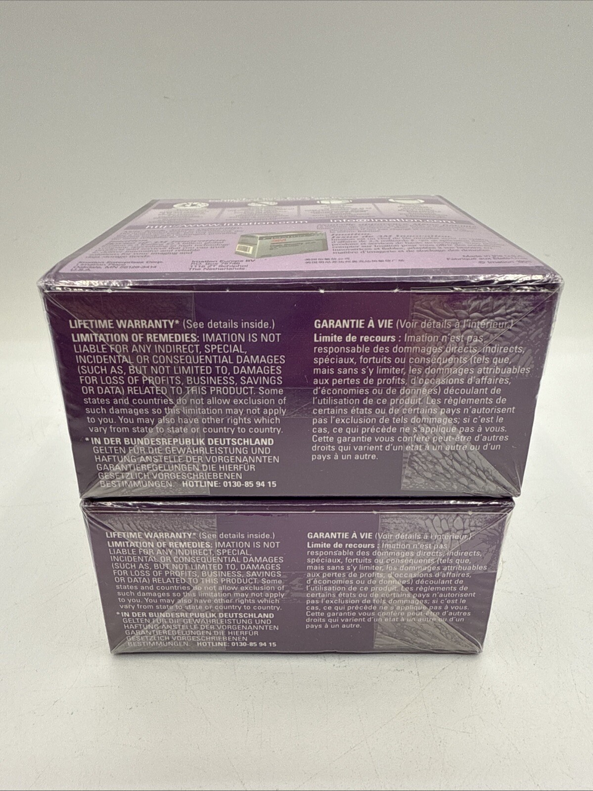Imation 2HD 3M Floppy Discs 3.5" 2.0 MB Diskettes 20 Pack IBM Formatted SEALED