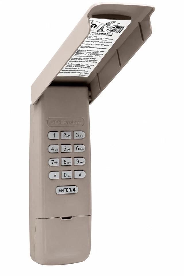 5 Pack LiftMaster 878MAX Wireless Garage Door Keypad Keyless Entry System