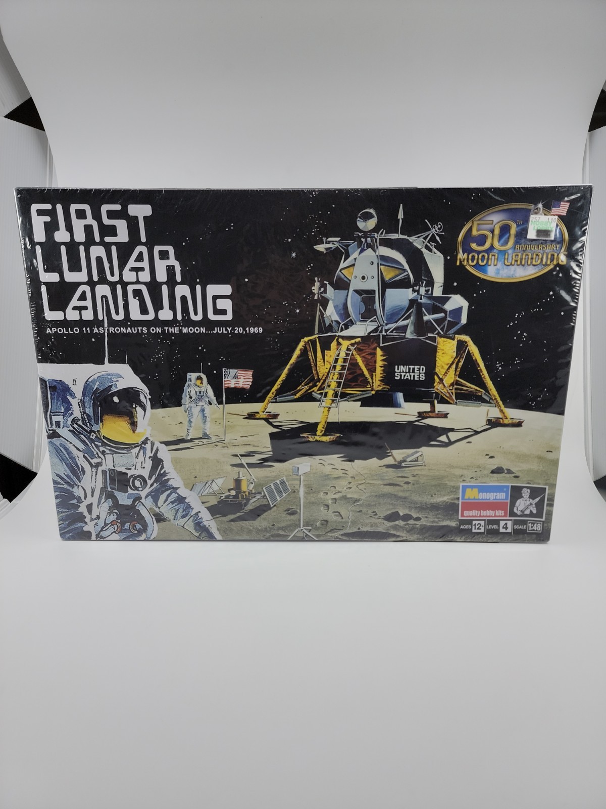 Monogram Apollo 11 First Lunar Landing 50th Anniversary 1:48 P Model Kit 85-5094