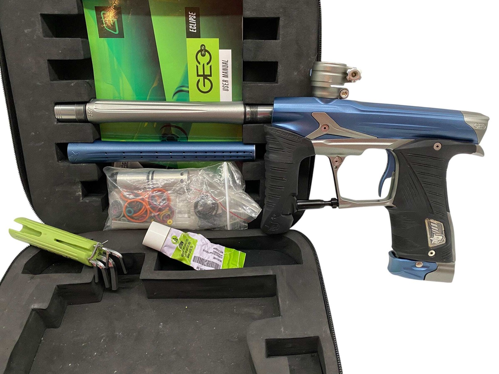 Planet Eclipse Geo 3.5 Paintball Gun Blue/Silver