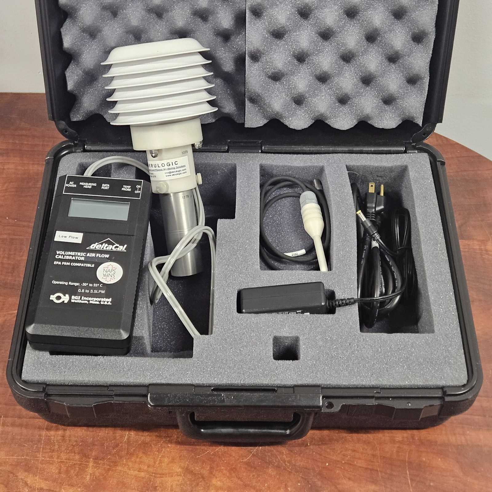 BGI Deltacal Low Flow Air Flow Calibrator Kit EPA FRM Compatible