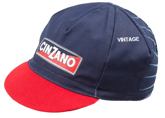 Cinzano BLU Pro Team Cycling Cap by Apis