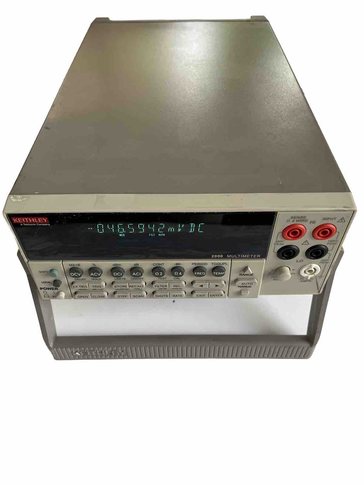 KEITHLEY 2000 MULTIMETER