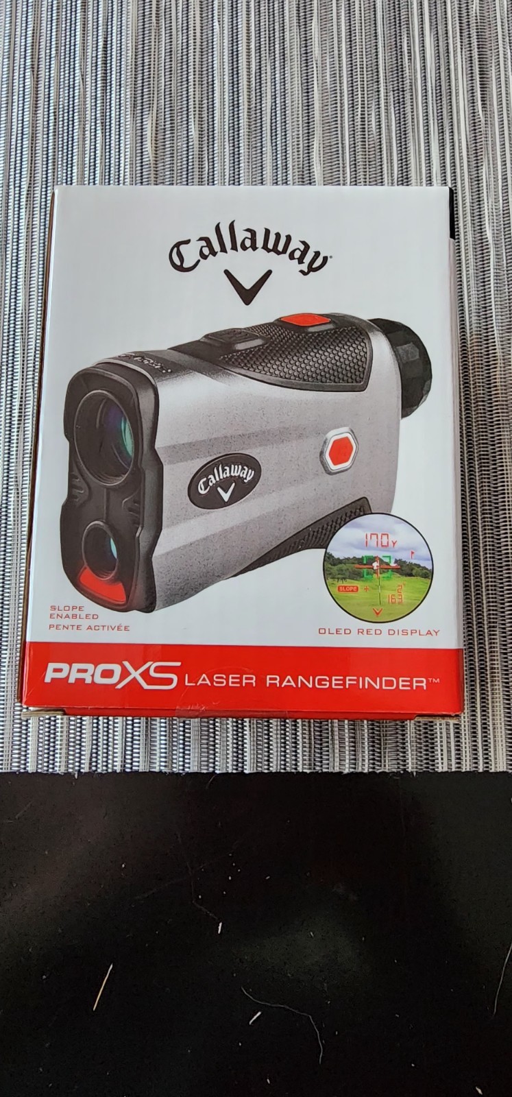 Brand New!Callaway Pro XS Golf Laser Rangefinder, Distance Measuring Rangefinder
