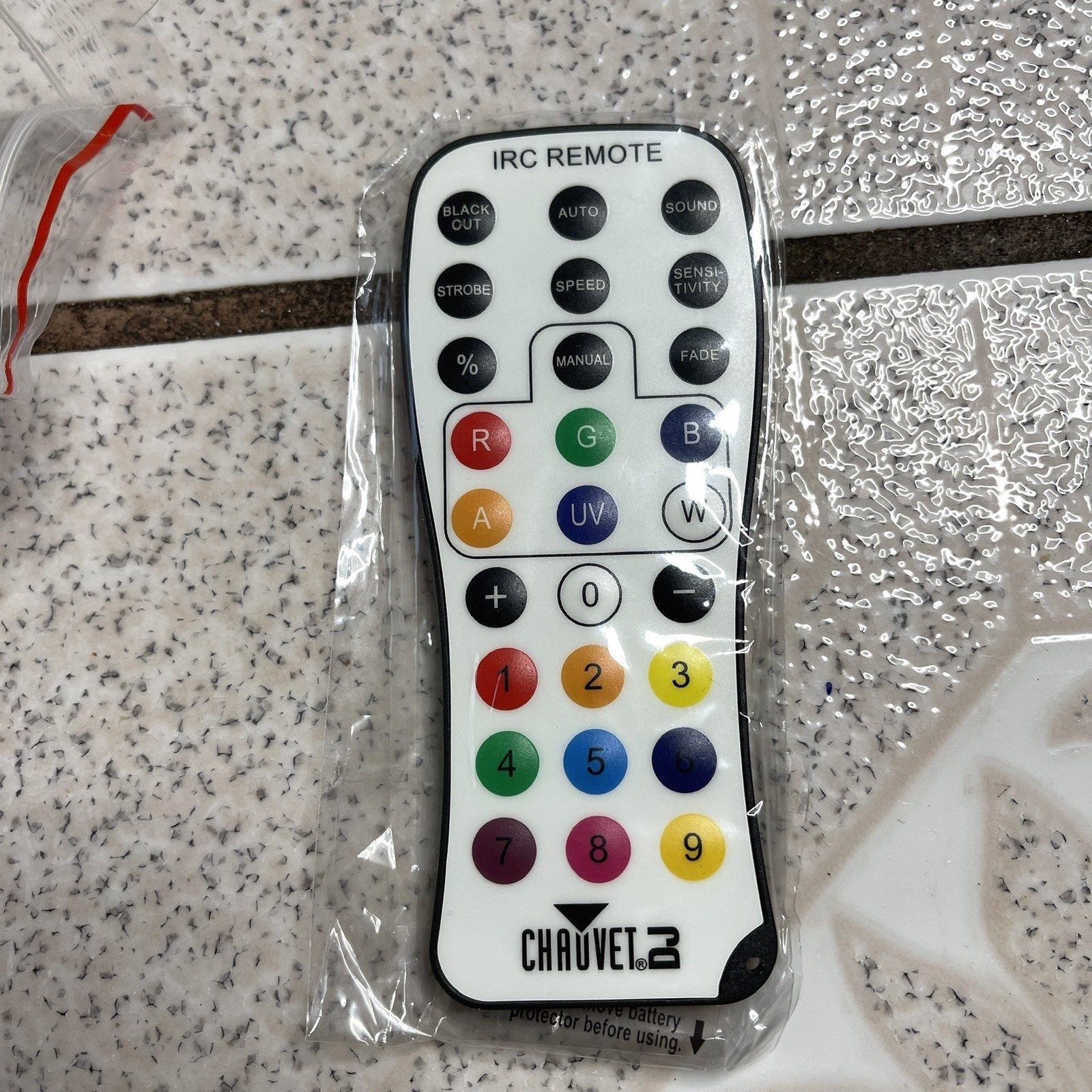 CHAUVET DJ IRC-6 Infared Remote Control for Effect/Strobe Lighting