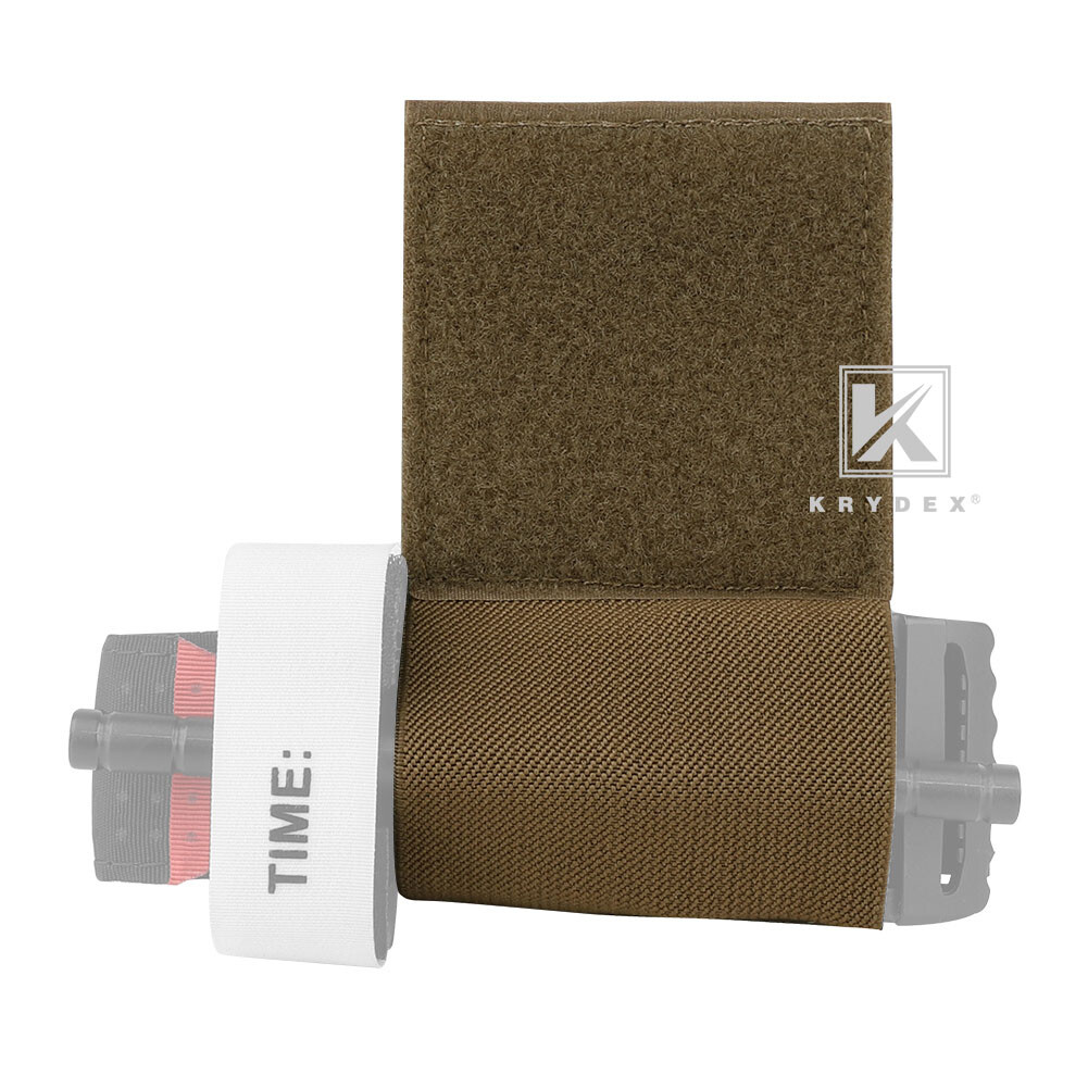 KRYDEX Elastic Holder Strap for Tourniquet Fastener Patch Panel Hook & Loop