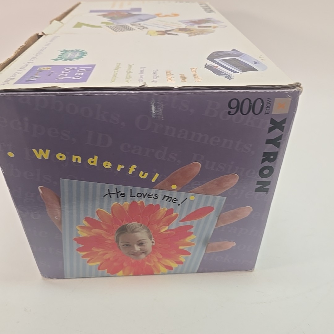 Xyron Model 900 Laminator Laminating Sticker Making Machine Label