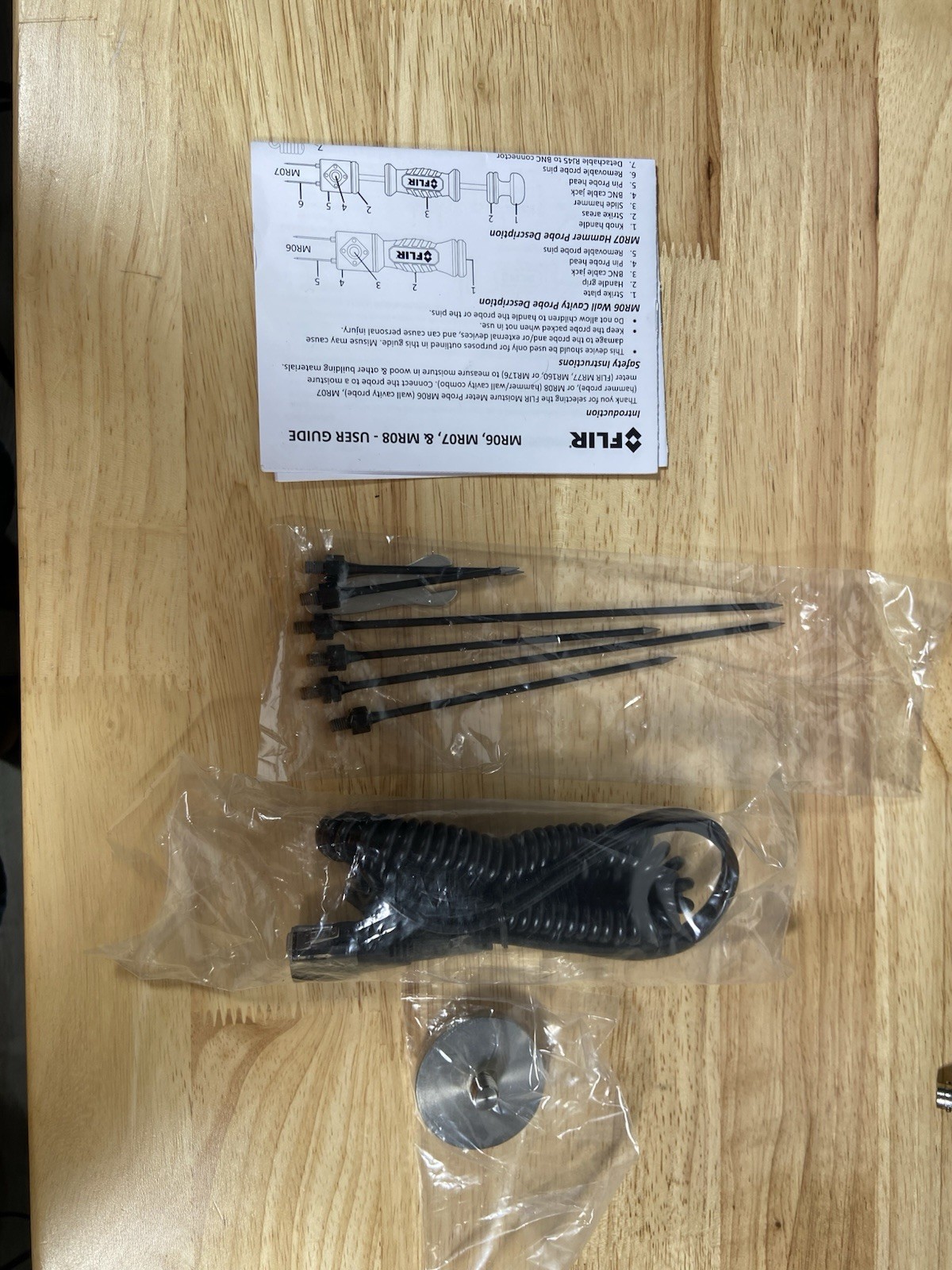 FLIR MR08 Hammer & Wall Cavity Probe Combo w Shoulder Bag