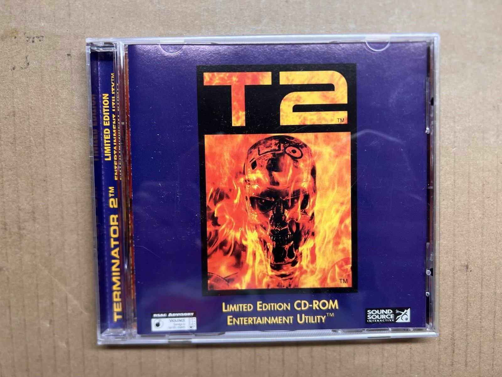 Terminator 2 T2 Limited Edition CD-ROM Entertainment Utility for Windows