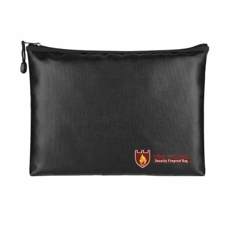 Fireproof and Waterproof Document Bag for Safe Storage 14” X 11”