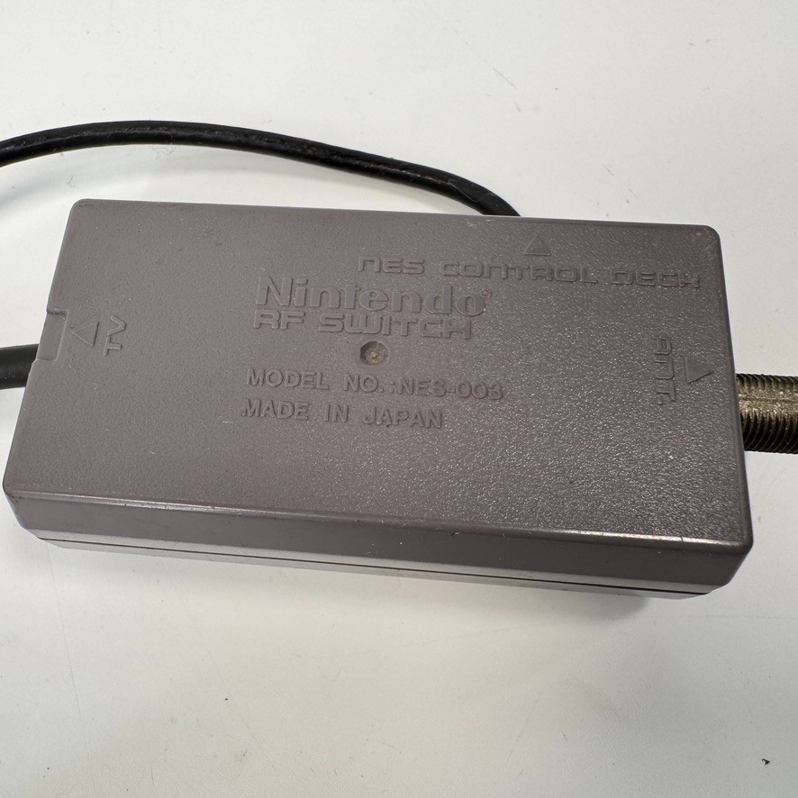 Nintendo NES RF Switch Adapter NES-003 Official OEM
