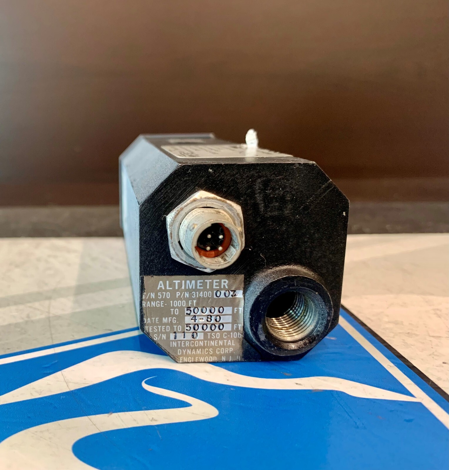 Altimeter 31400-003 Removed Working