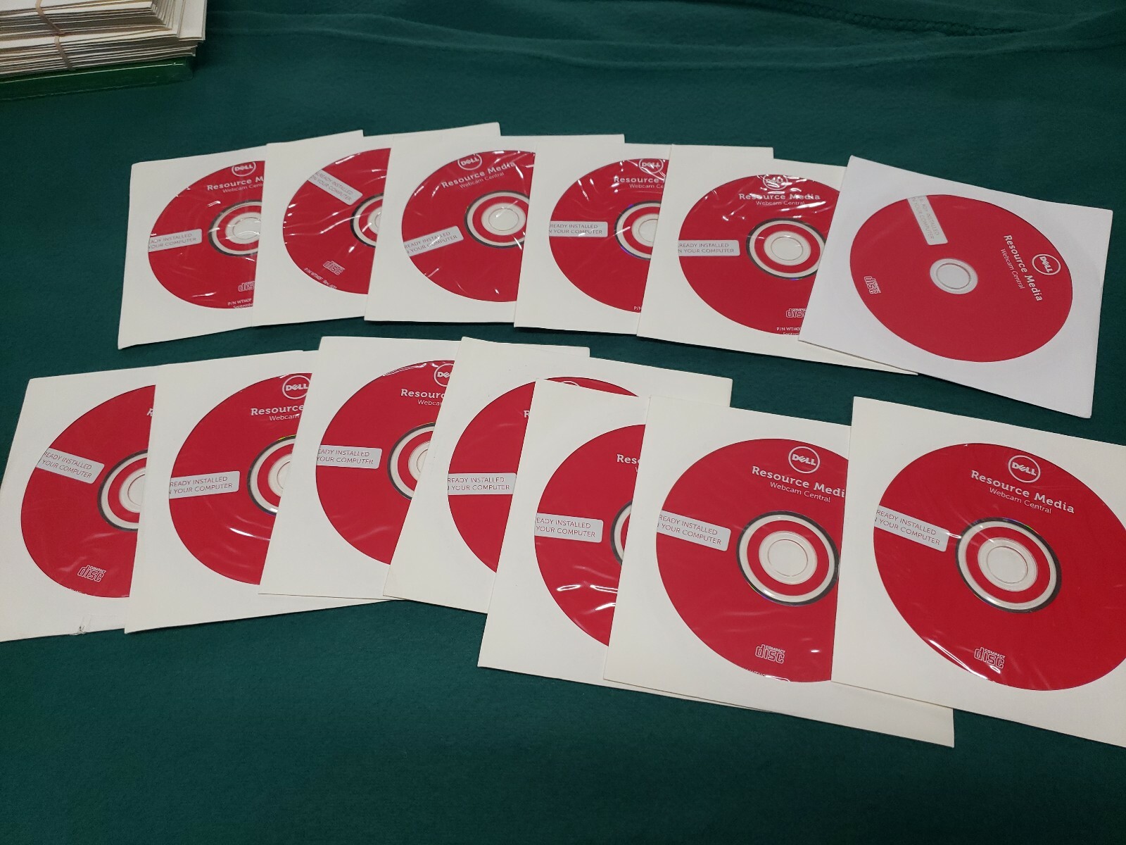 Wholesale Lot of 13x Dell Resource Media Webcam Central Business 0X1WGC CD New
