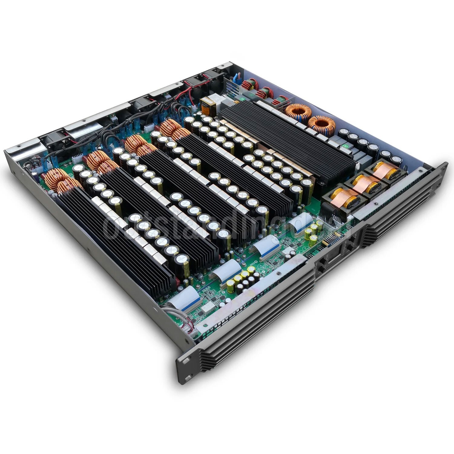 K410 4*1000W 4-Channel Digital Power Amplifier for Subwoofer Line Array Speaker