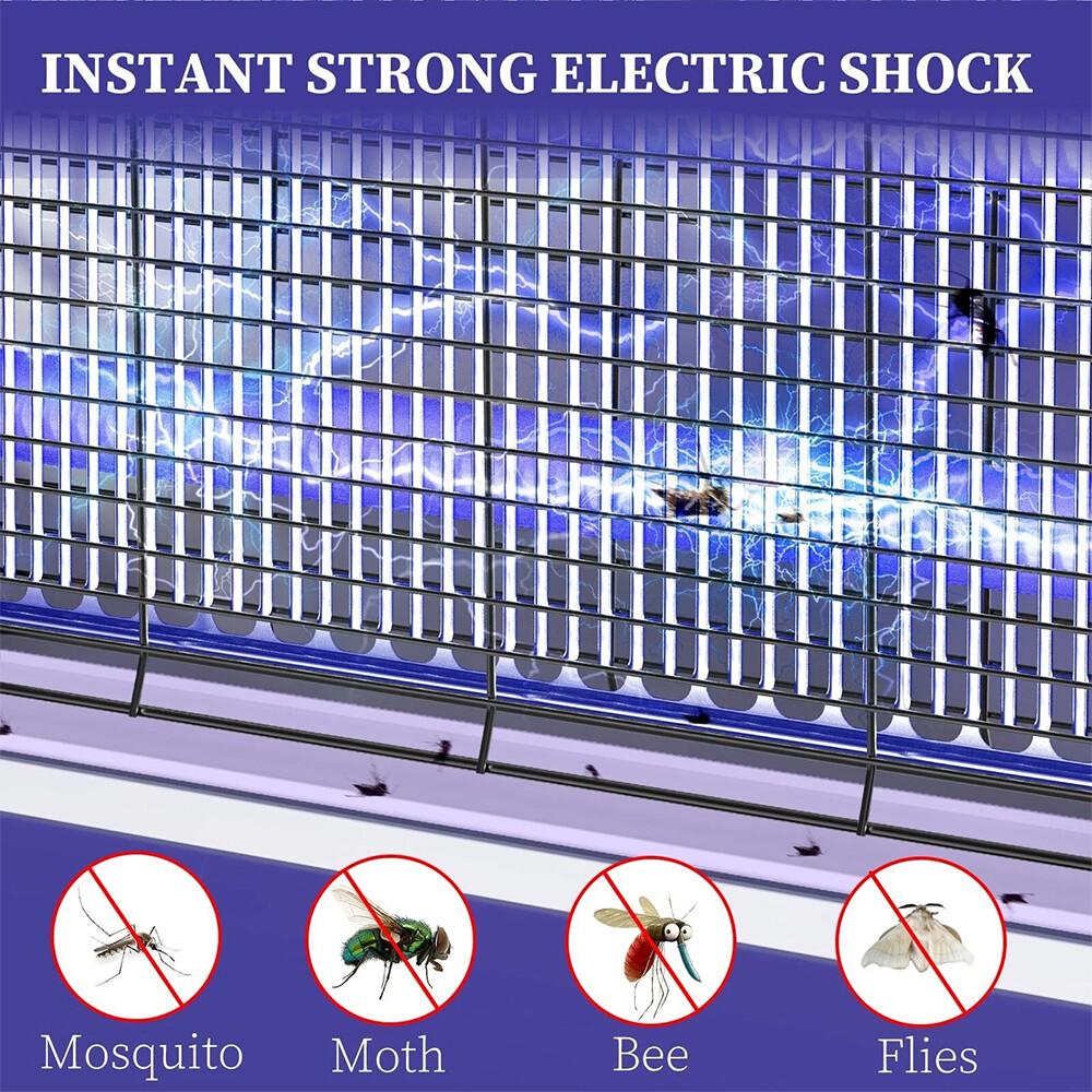 Lamp Insect Killer Mosquito Zapper Bug Pest Fly Trap Electric Indoor Light Lawn