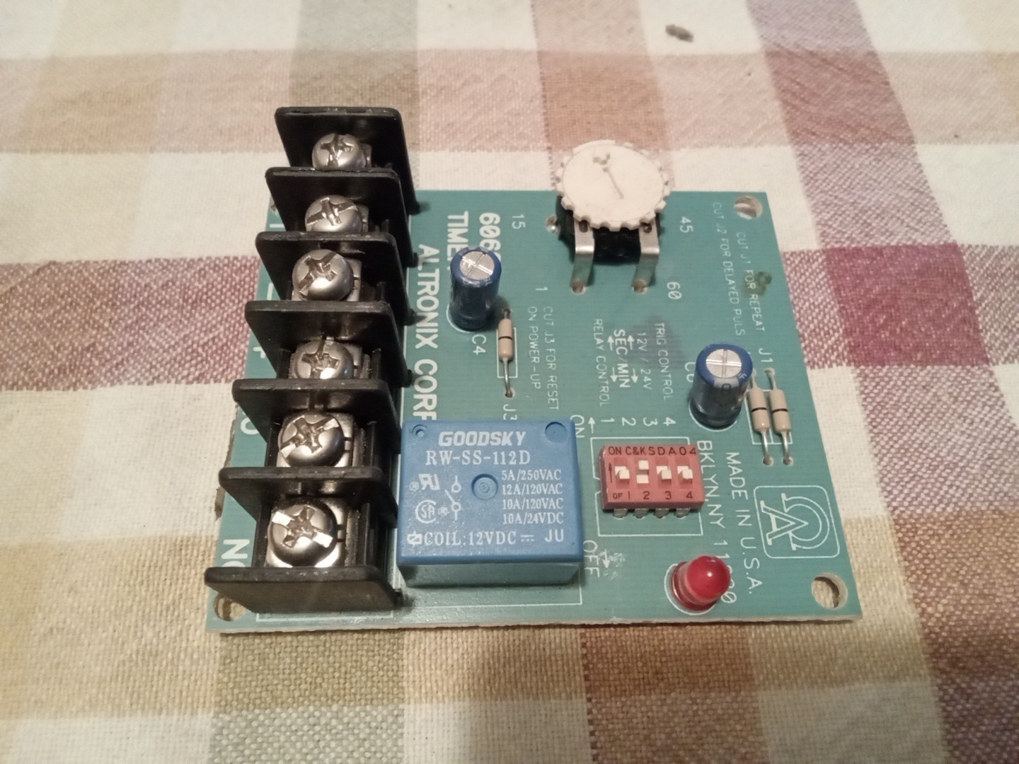 Altronix 6062 Multi-Purpose Timer Module
