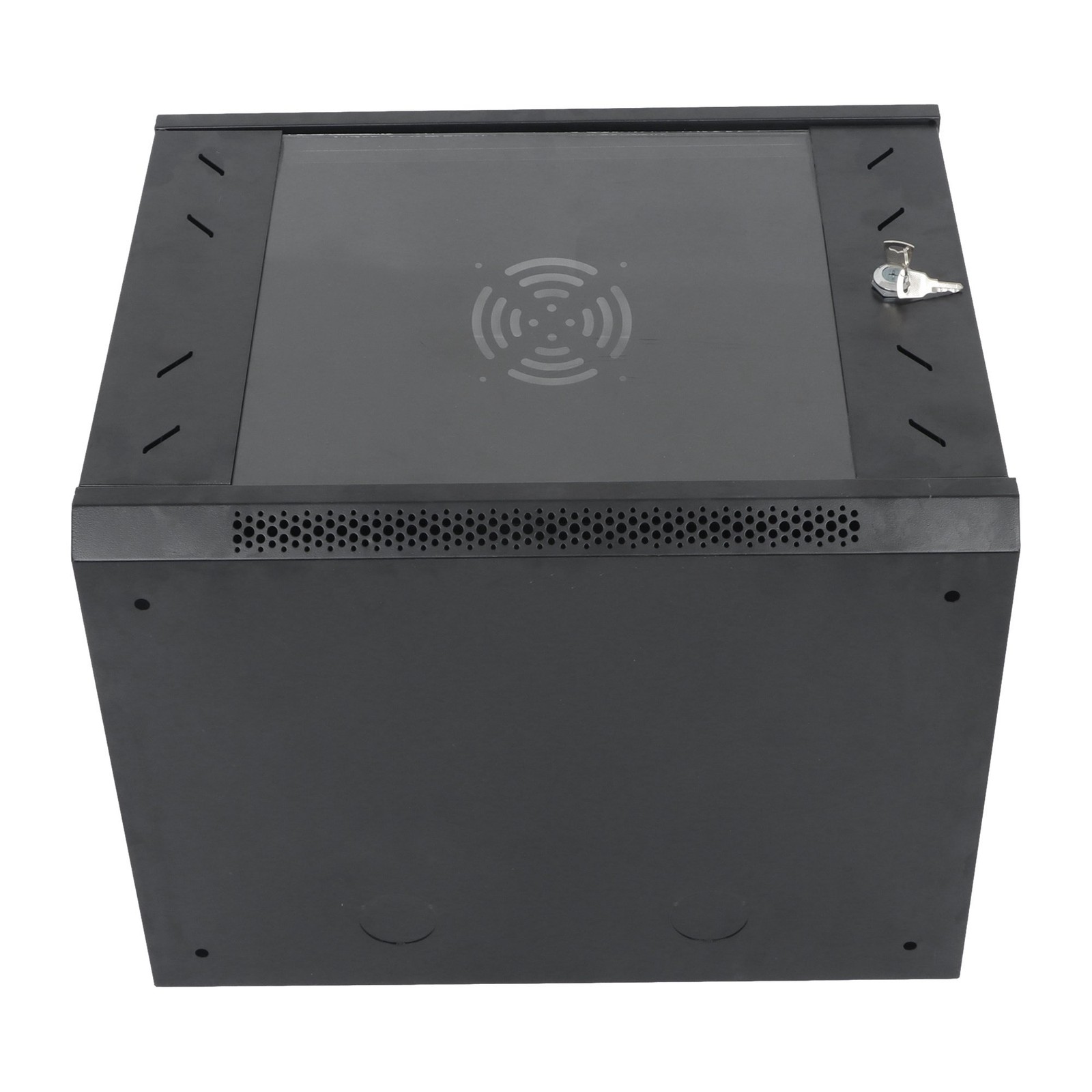 9U Wall Mount Network Server Rack Cabinet Enclosure 15.5'' Deep Door Lock