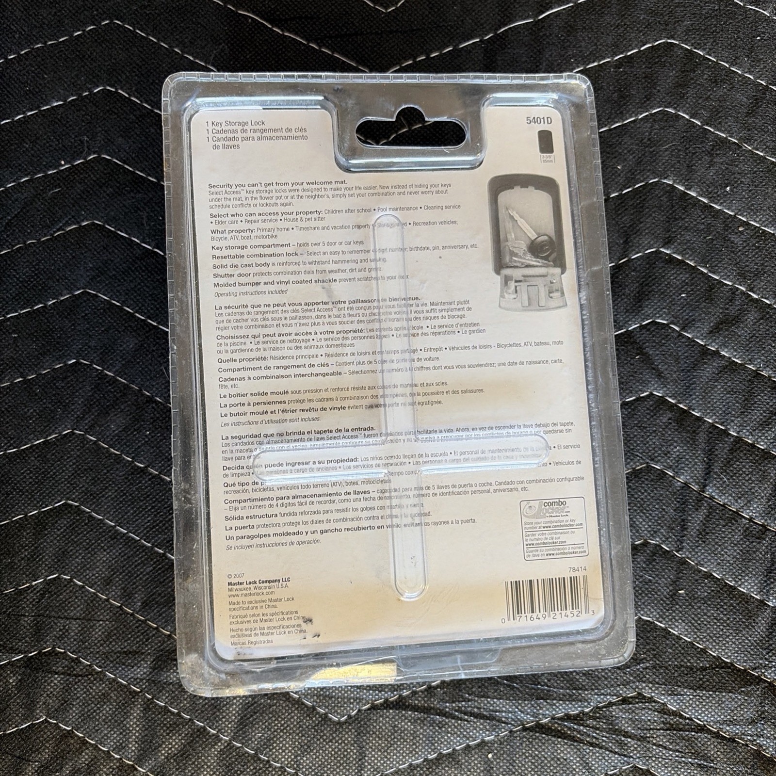 MASTER LOCK 5401D WALL-MOUNT LOCK BOX Brand New