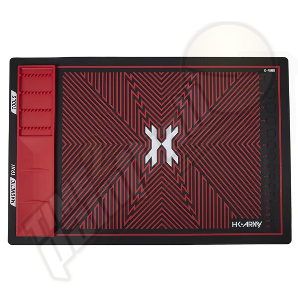 HK Army MagMat - Magnetic Tech Mat - Black / Red