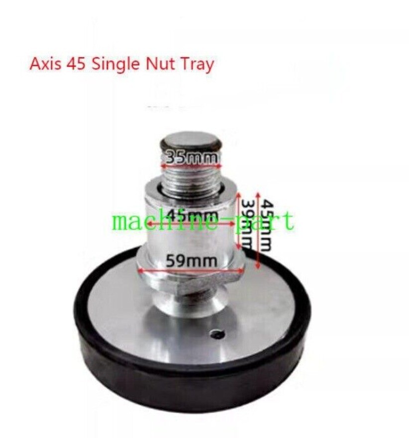 Car Lift 2 Holes Rubber tray Heightening Feet Pads Shaft diameter 35/38/40/42mm